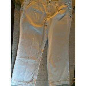 EST. 1946 Denim White Straight-Leg Jeans Size 20WP Petite Plus